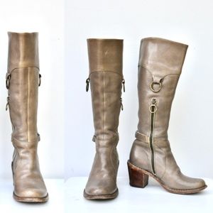 FIORENTINI BAKER Tall Boot Belted Zip size 36 US 6